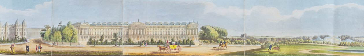 Hanover Terrace, detalj från "A Panoramic View round the Regent