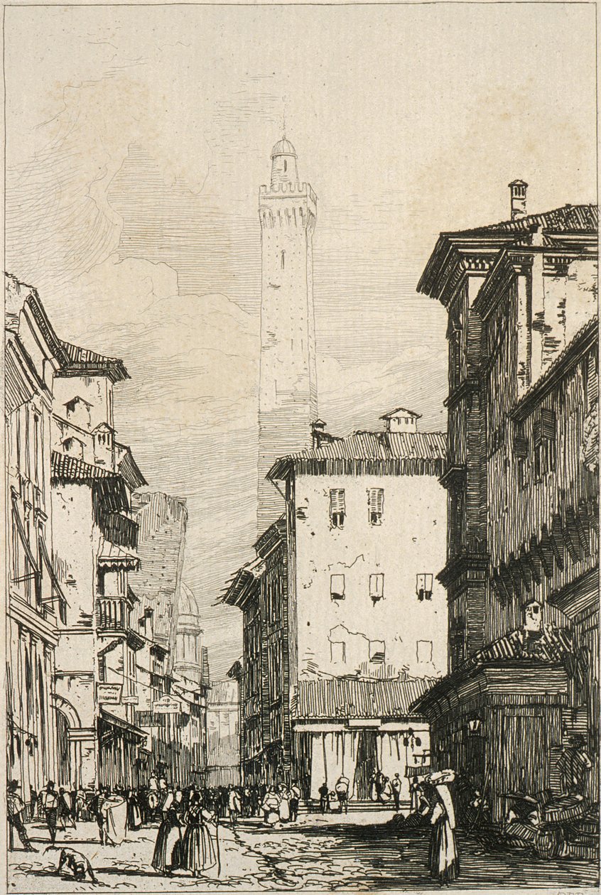 Bologna av Richard Parkes Bonington