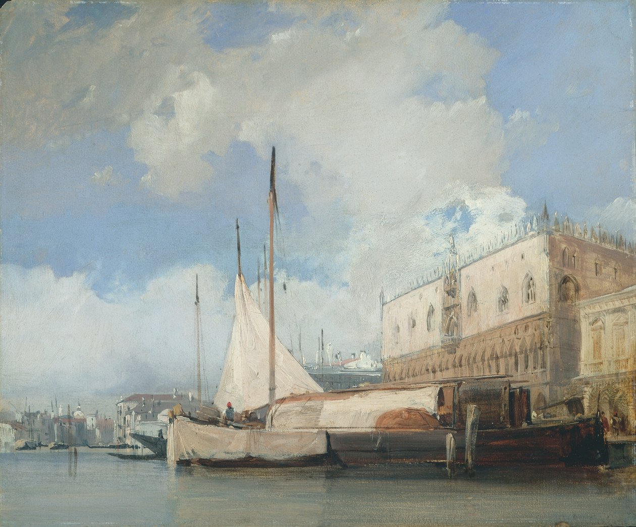 Dogepalatset, Venedig av Richard Parkes Bonington