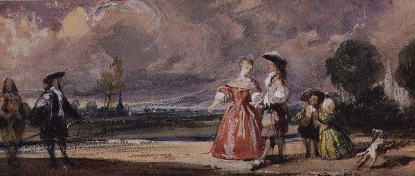 Mötet av Richard Parkes Bonington