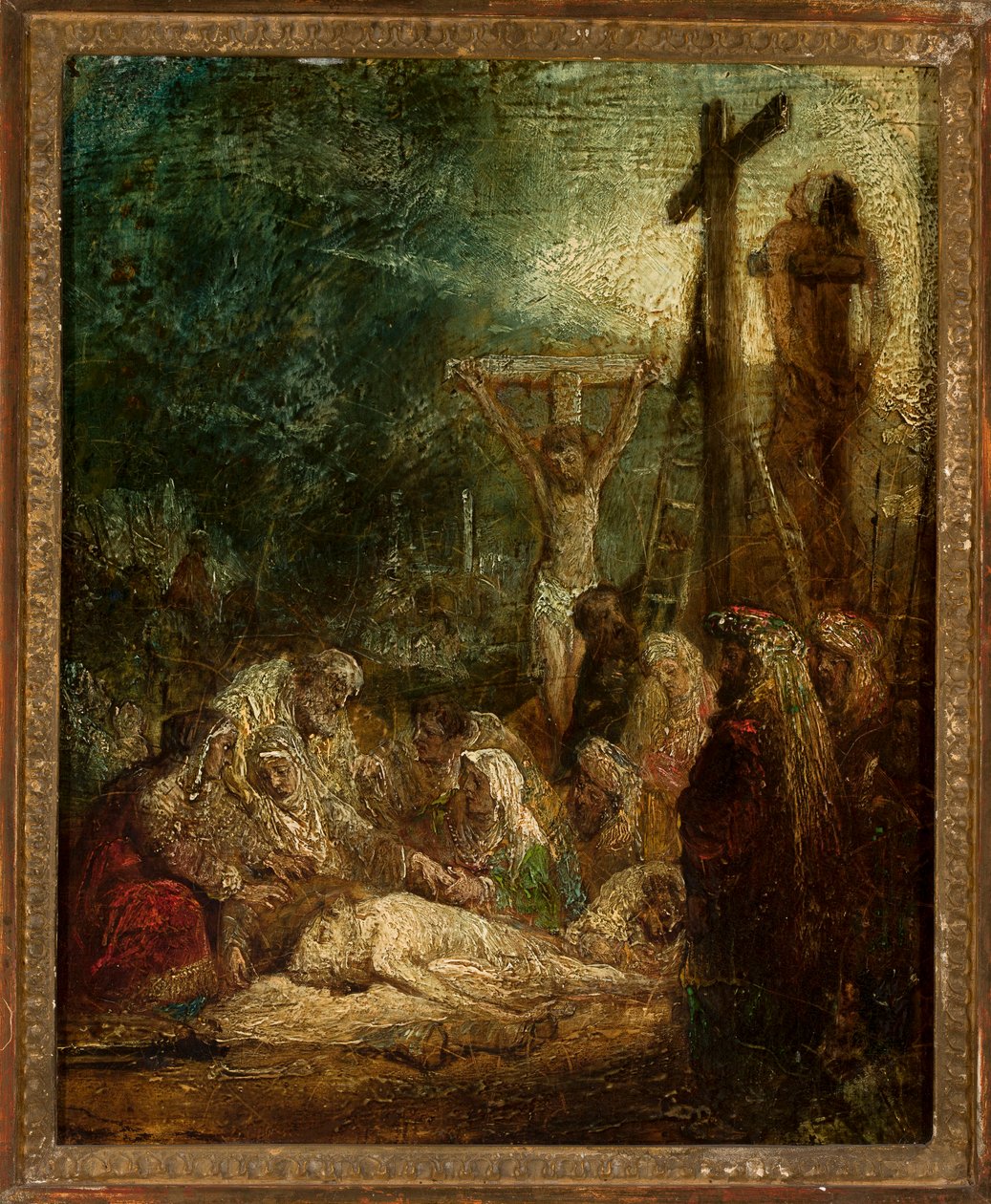 Bilden från korset av Richard Parkes Bonington