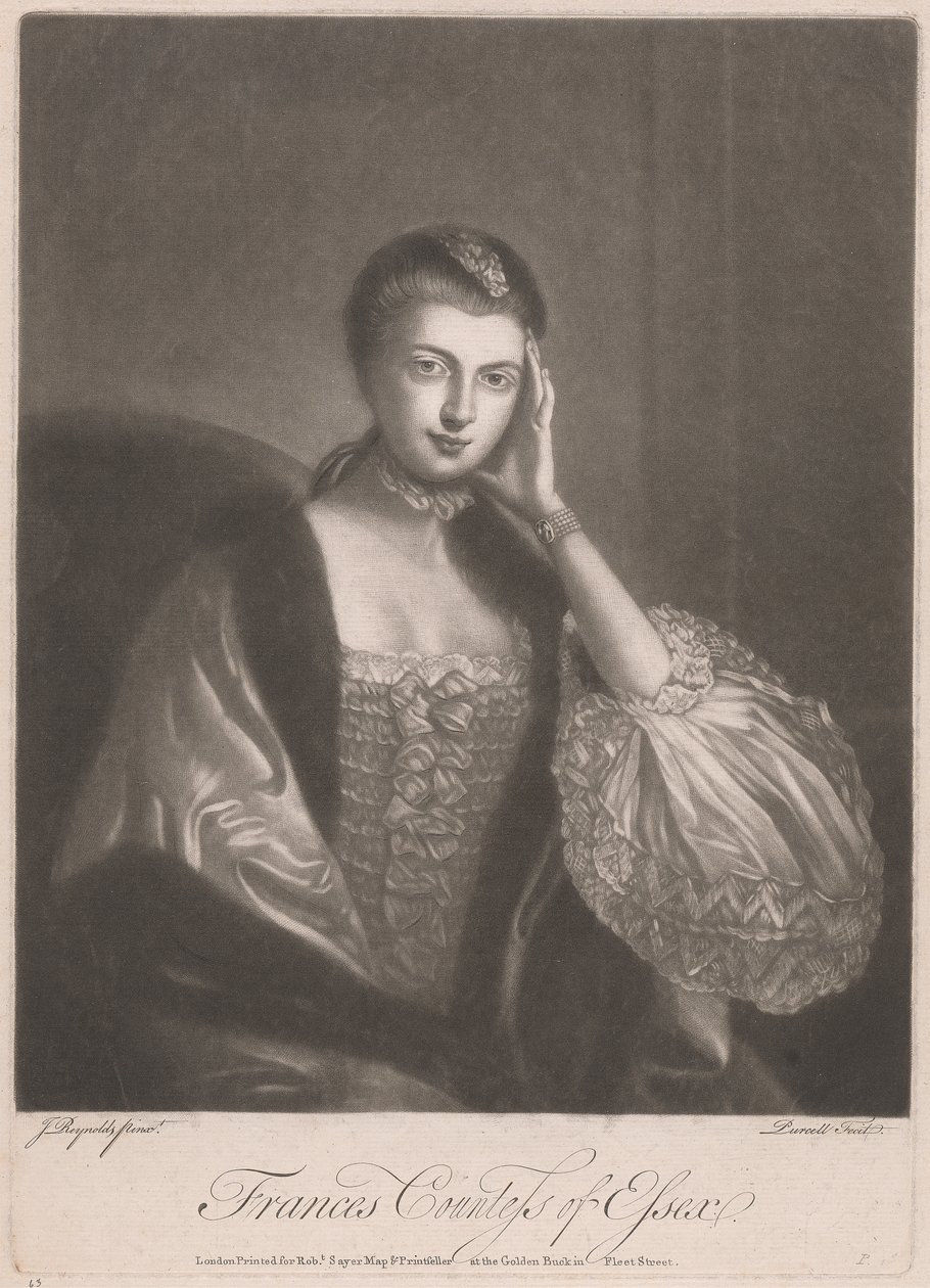 Frances, grevinna av Essex (d. 1759) av Richard Purcell