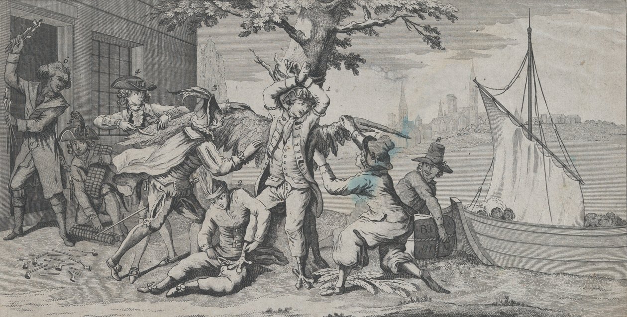 Va de Bon Coeur, tillägnad Milords of the English Amiralty av en medlem av den amerikanska kongressen..., 1778. av Richard Purcell
