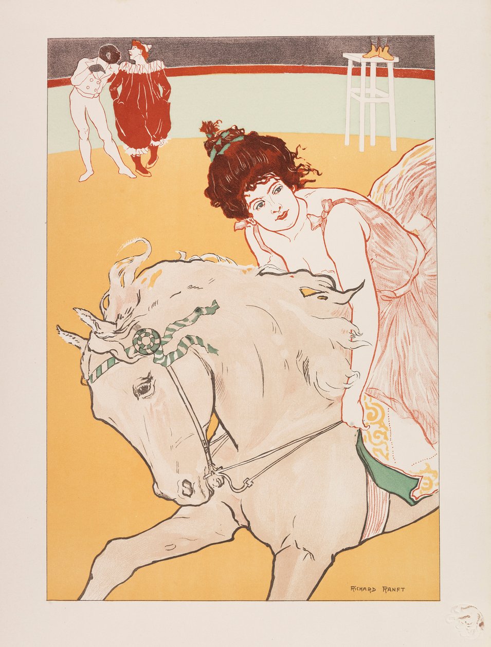 Ryttaren, 1898. av Richard Ranft