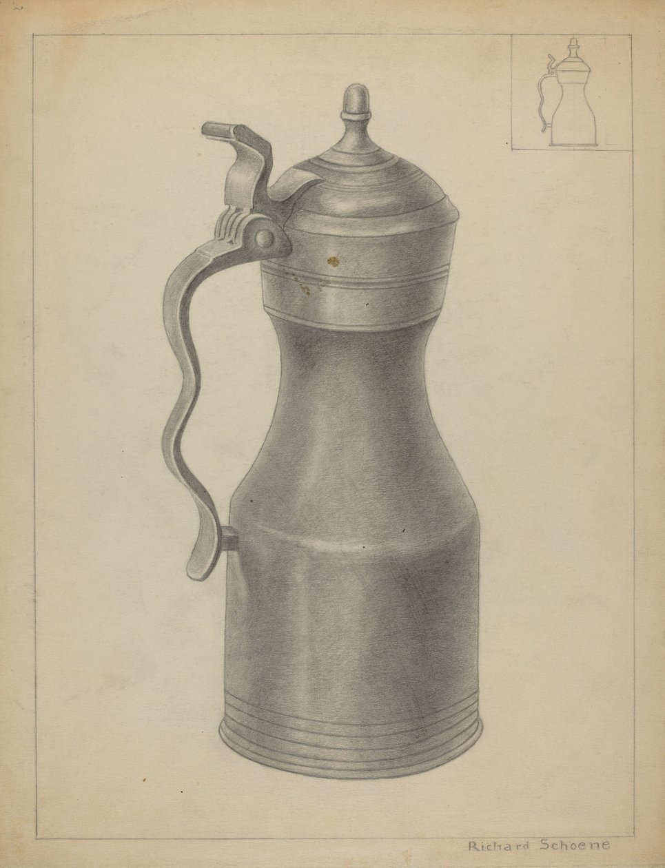 Tenn Tankard av Richard Schoene