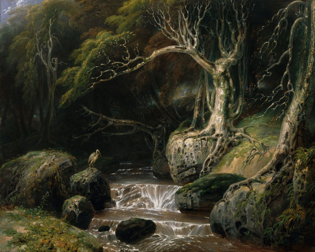 Landskap - ensamhet av Richard Westall