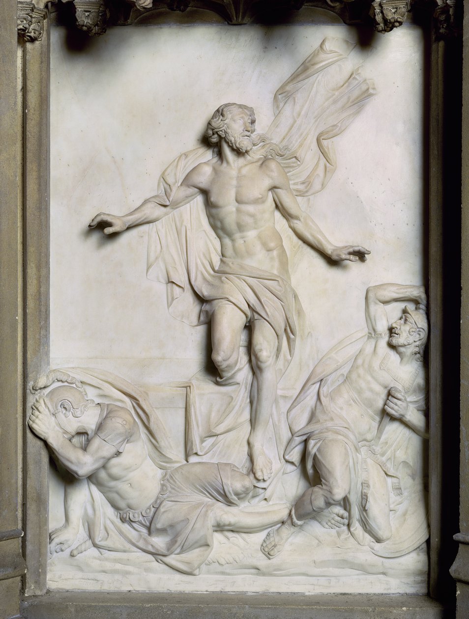 Uppståndelse (marmor) av Richard Westmacott
