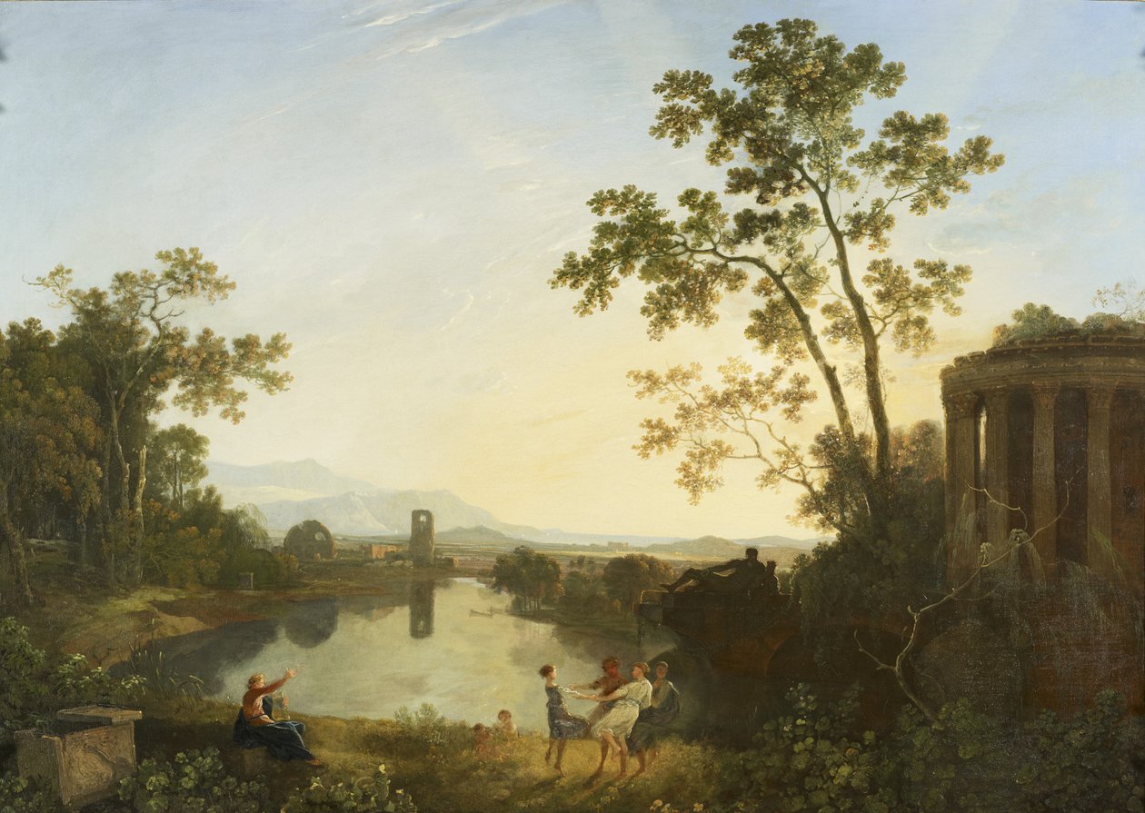 Apollo And The Seasons (olja på duk) av Richard Wilson
