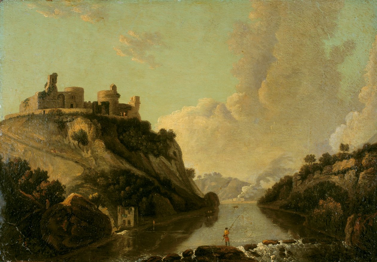 Cilgerran slott, c1730-1780. av Richard Wilson