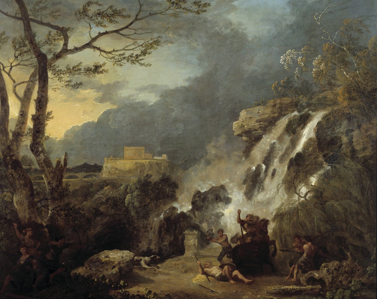 Meleager and Atalanta av Richard Wilson