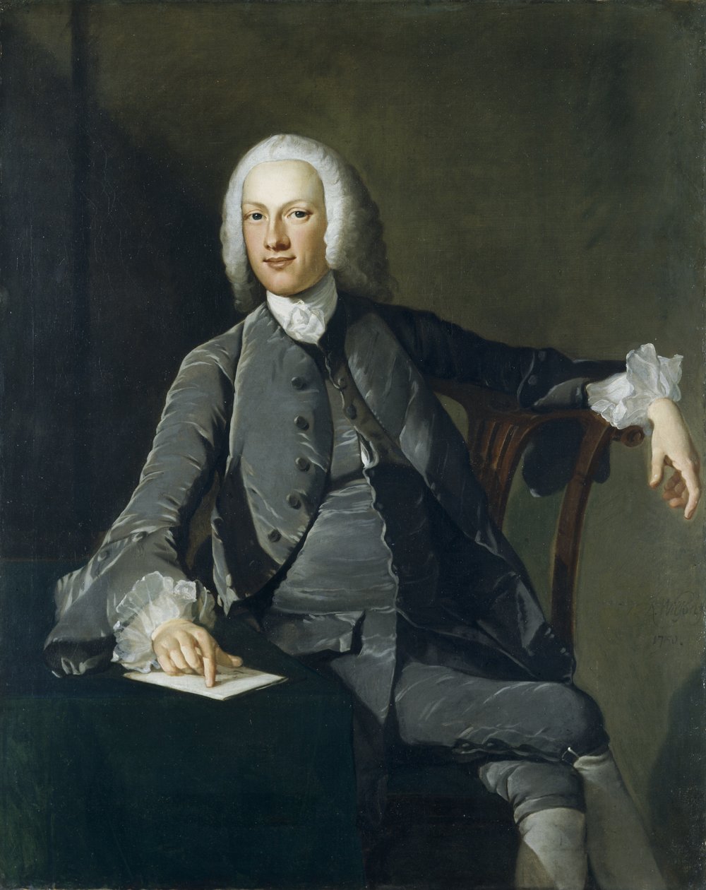 Sir Edward Lloyd av Richard Wilson
