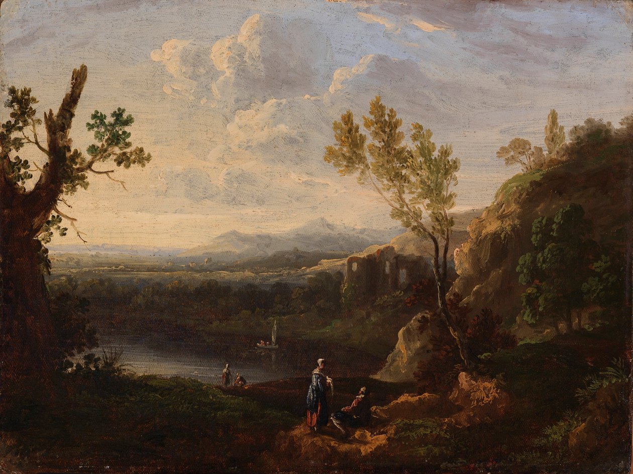 Litet landskap av Richard Wilson