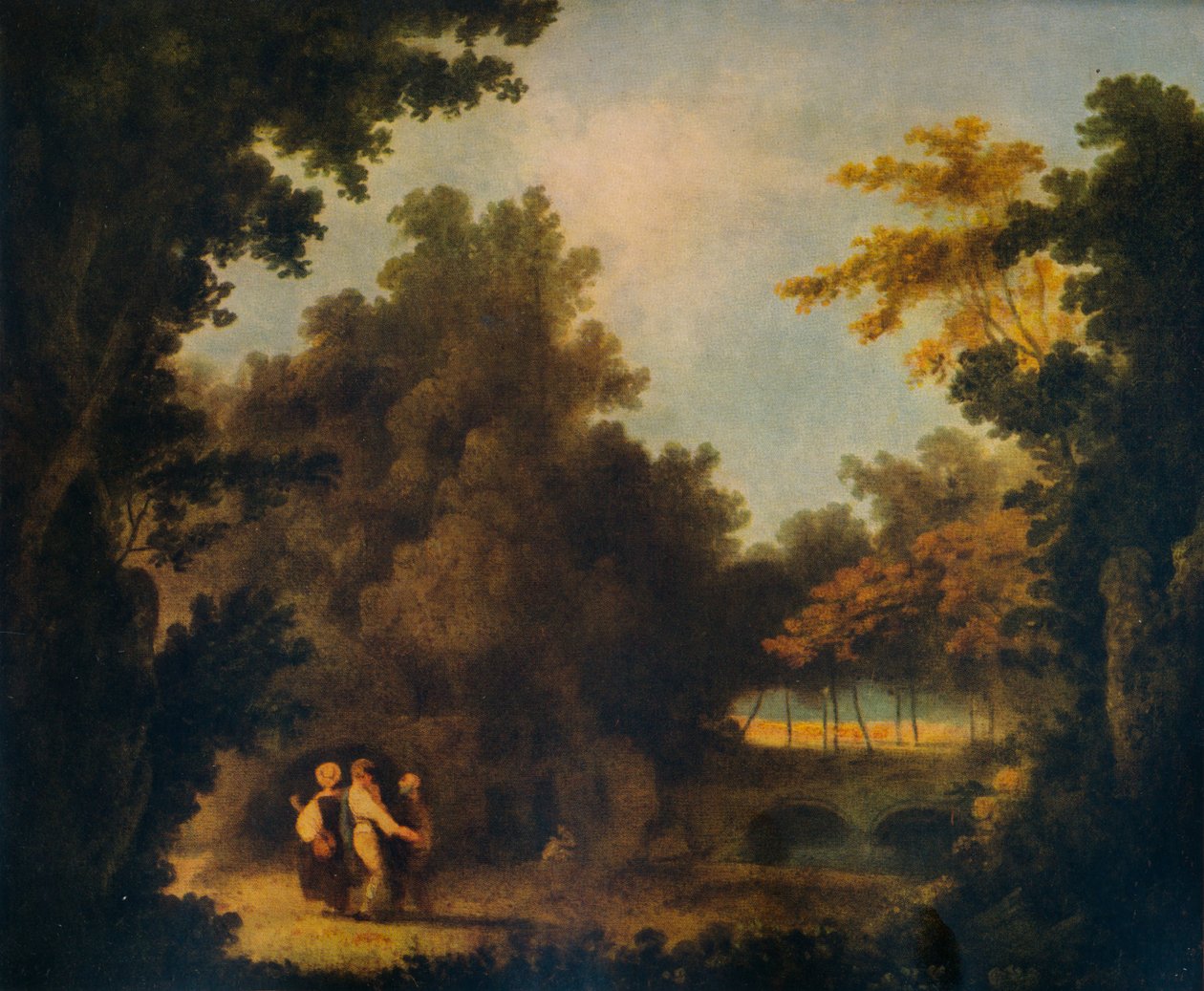 Eremitaget, Villa Madama, c1762, 1938 av Richard Wilson