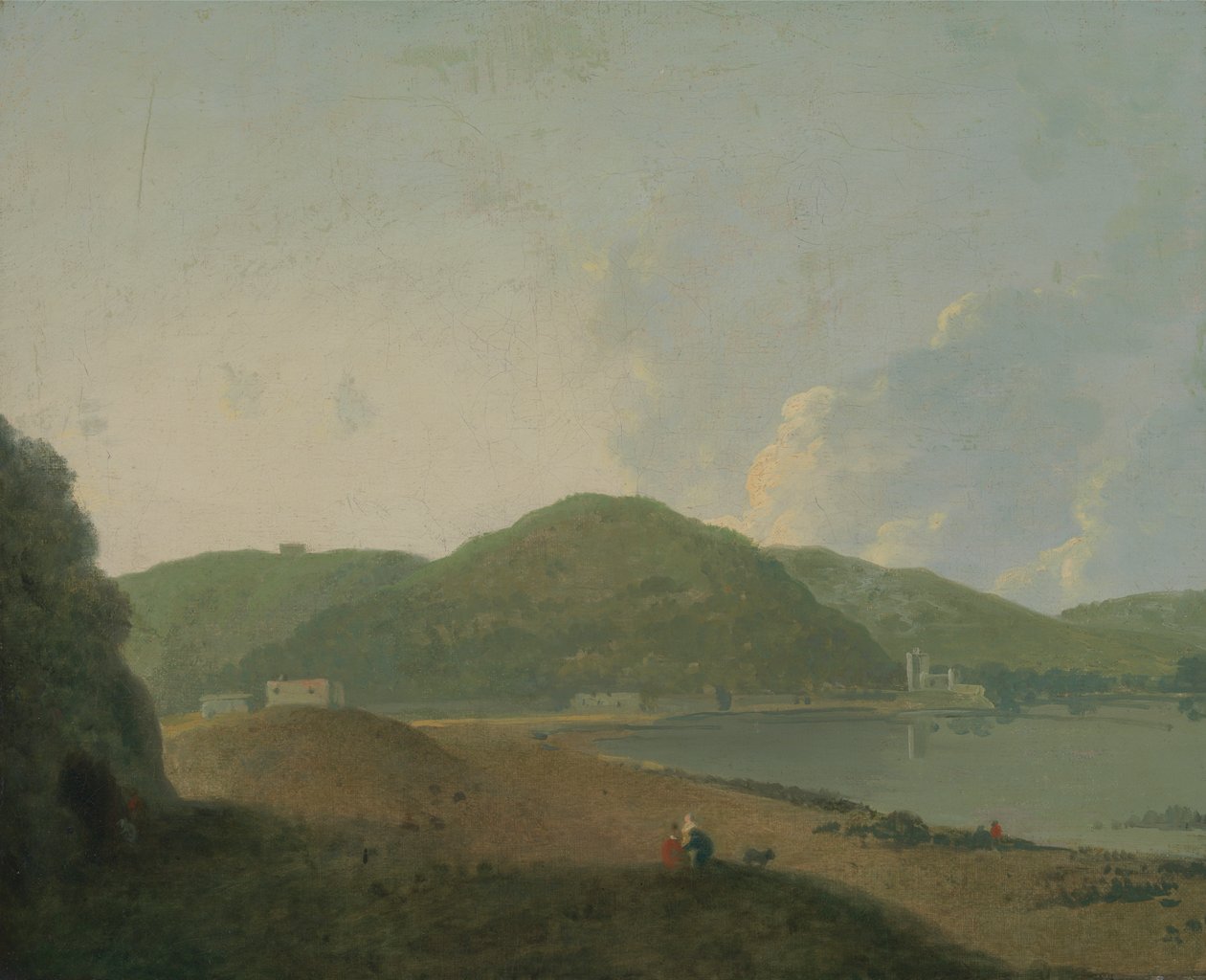 Agnanosjön med Grotta del Cane av Richard Wilson