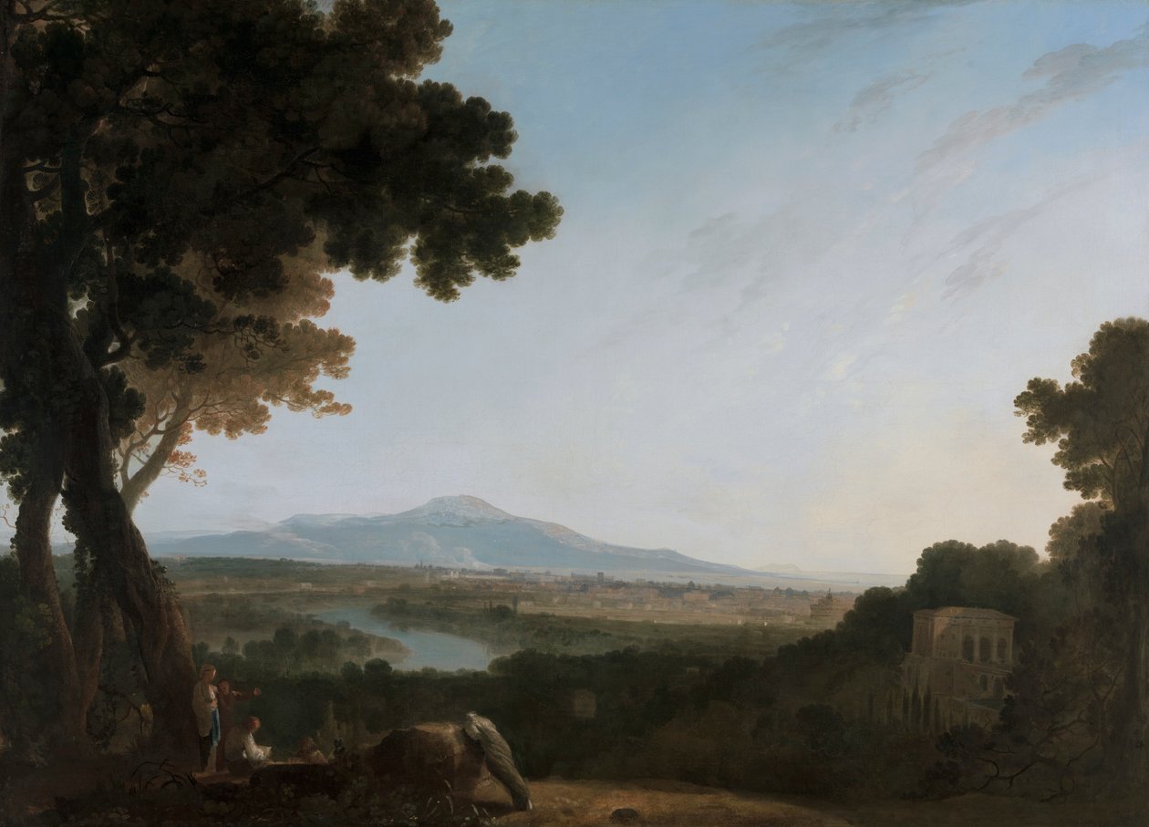 Rom från Villa Madama av Richard Wilson