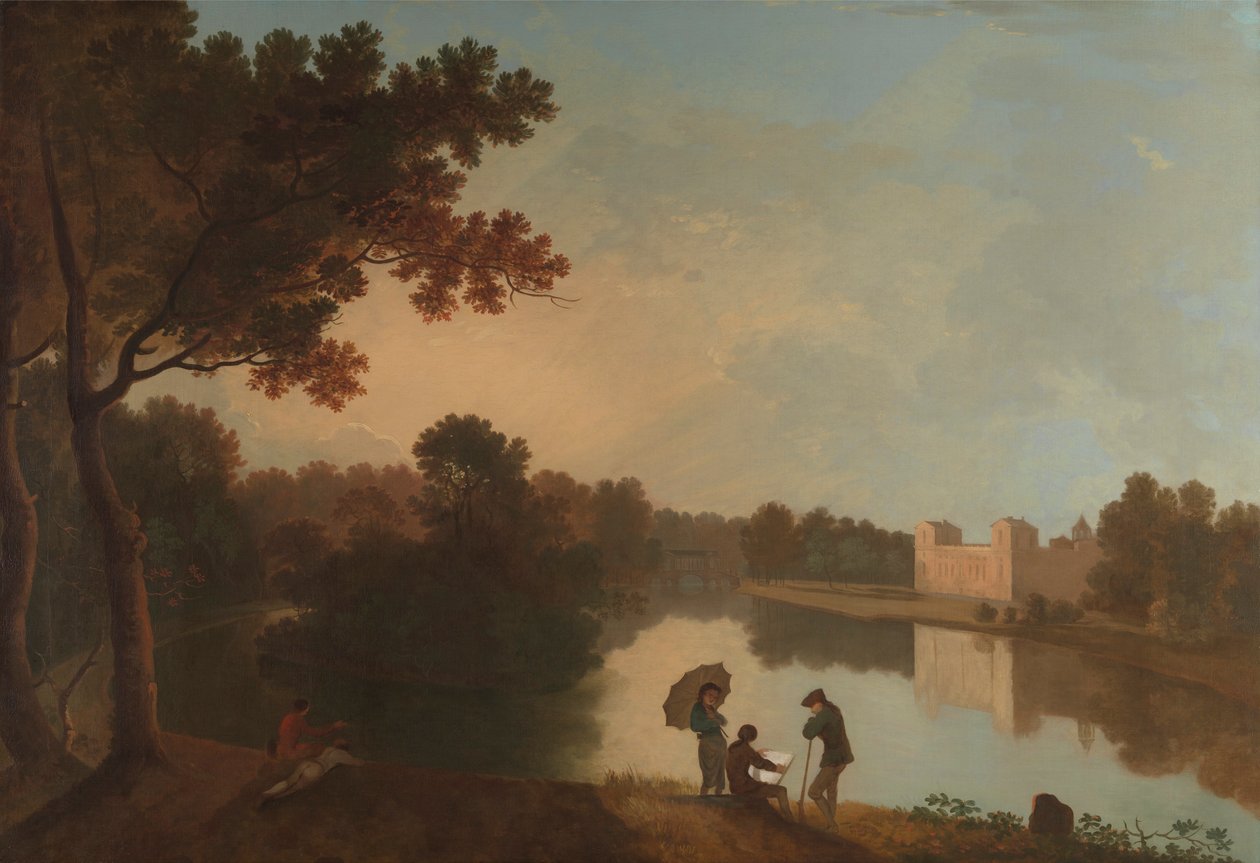 Wilton House från sydost av Richard Wilson