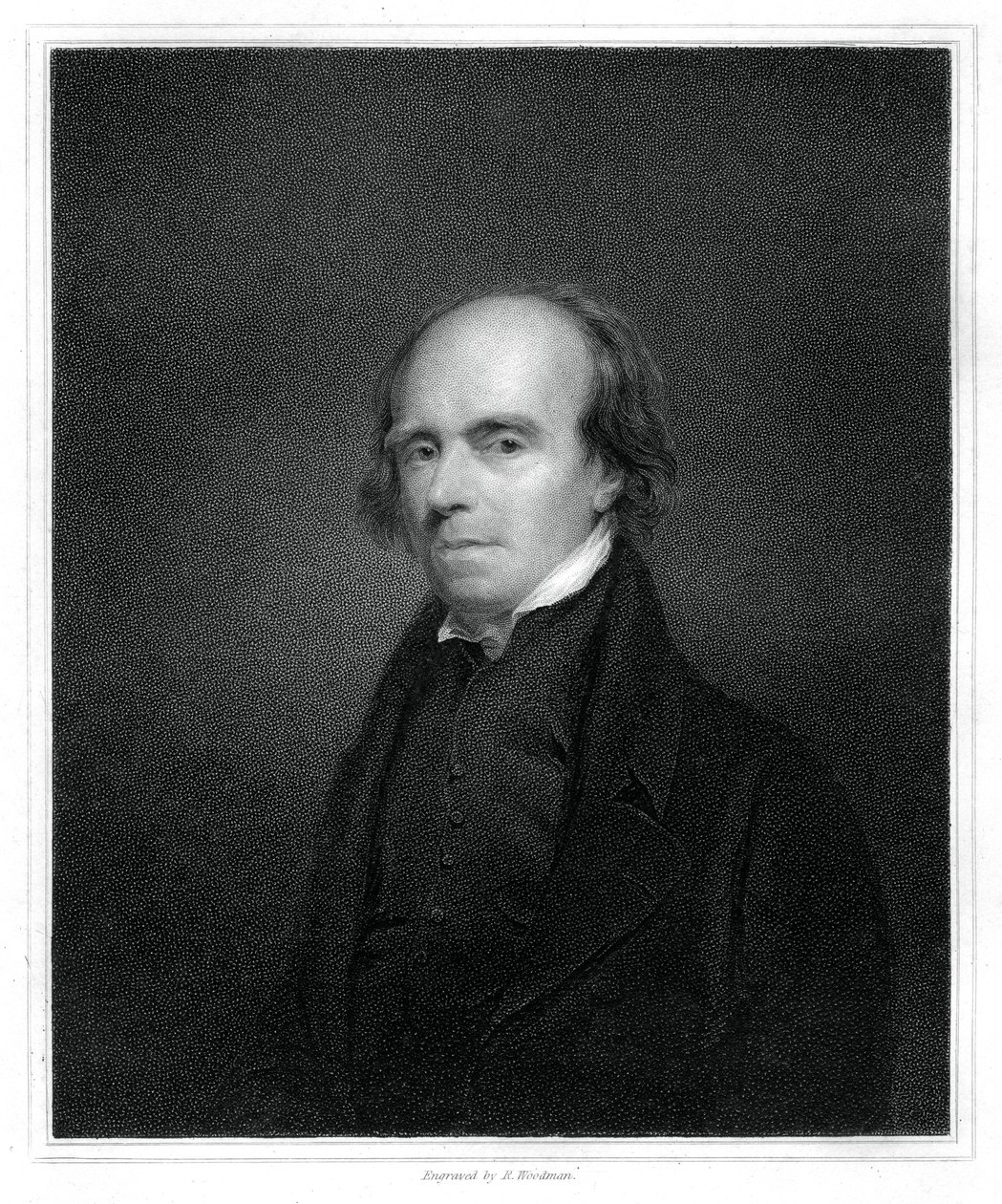 John Flaxman, brittisk designer, ritare och skulptör, 1833. av Richard Woodman