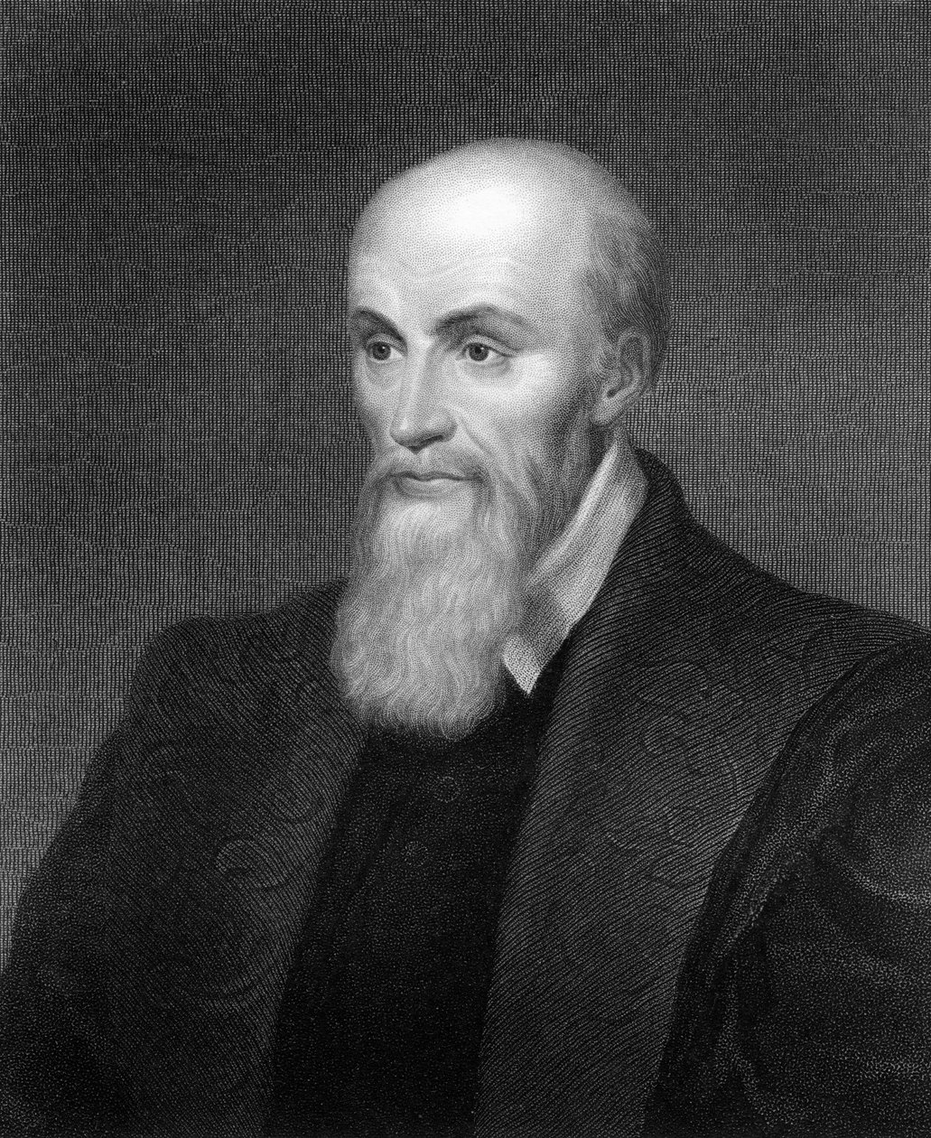 Michel de lHospital, fransk statsman från 1500-talet, 1836. av Richard Woodman