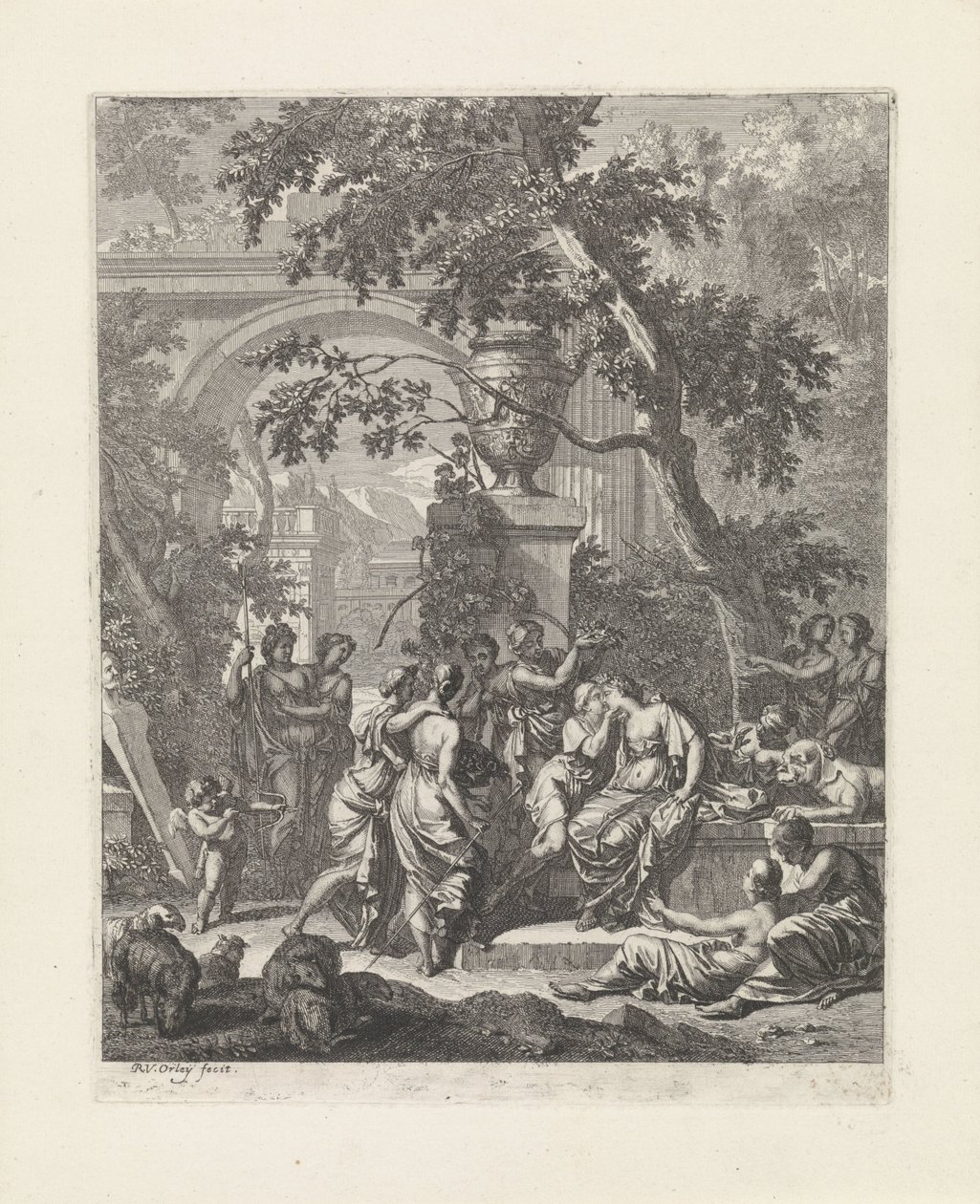 Amaryllis kostade Blackberry The Shepherd (Serietitel) av Richard van Orley (II)