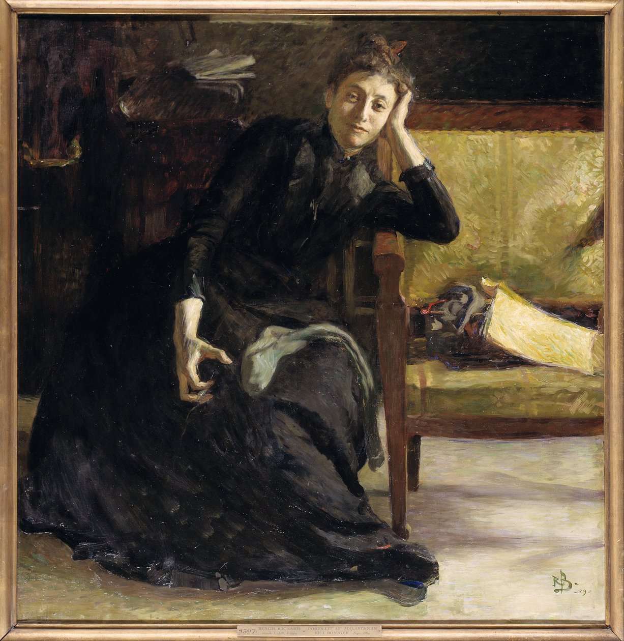 The Artist Eva Bonnier av Rickard Bergh