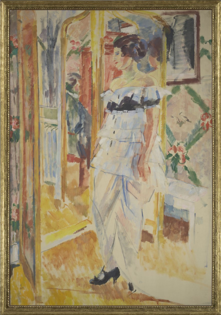 Porträt von Frau Giroux av Rik Wouters