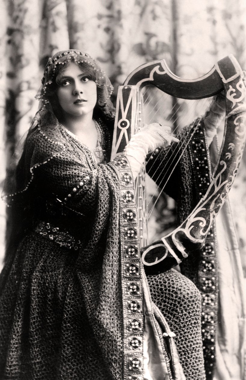 Lily Brayton 1876-1933, engelsk skådespelerska, tidigt 1900-tal. av Rita Martin