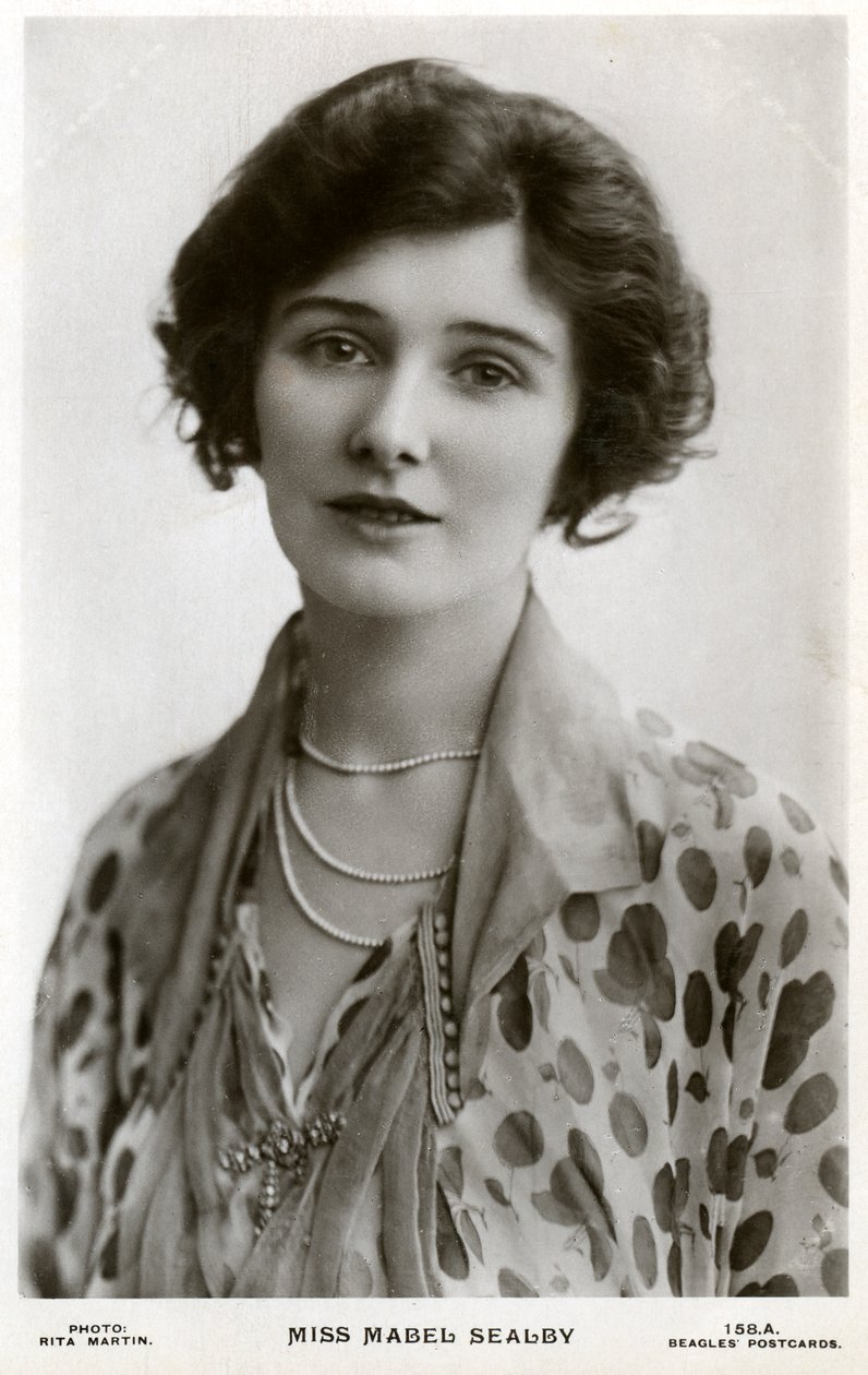 Mabel Sealby, brittisk skådespelerska, c1900-c1910s. av Rita Martin