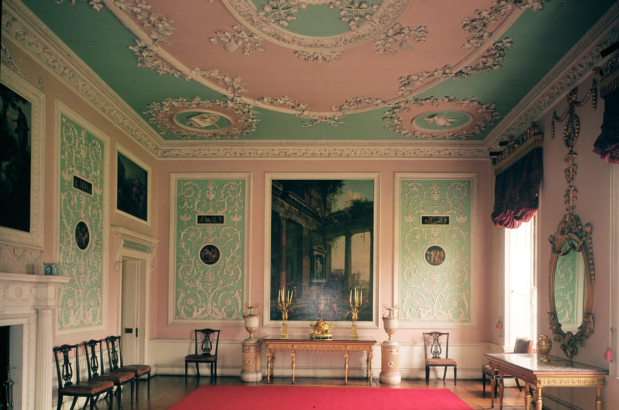 Matsalen, ca 1766 av Robert Adam
