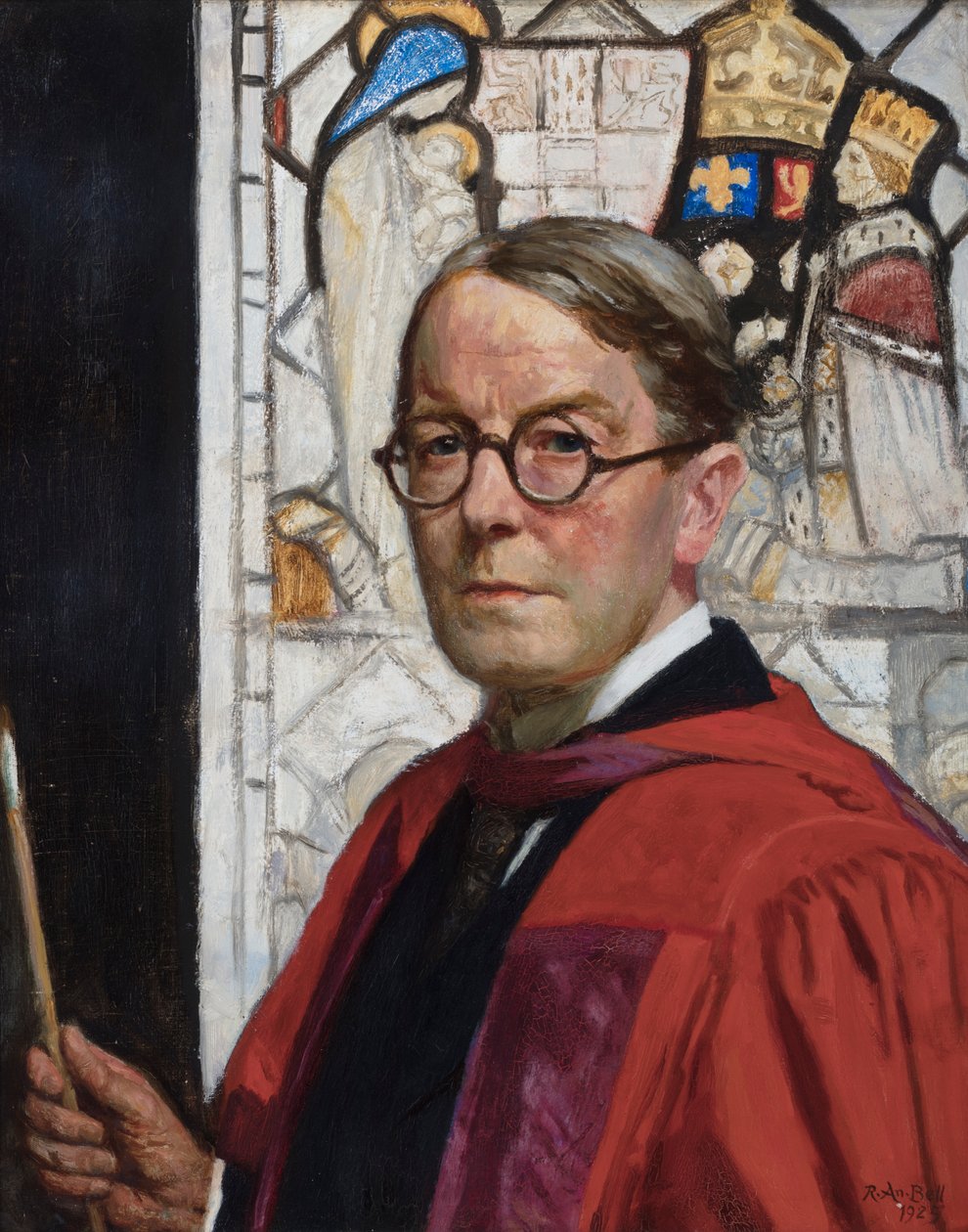 Självporträtt, 1925 av Robert Anning Bell