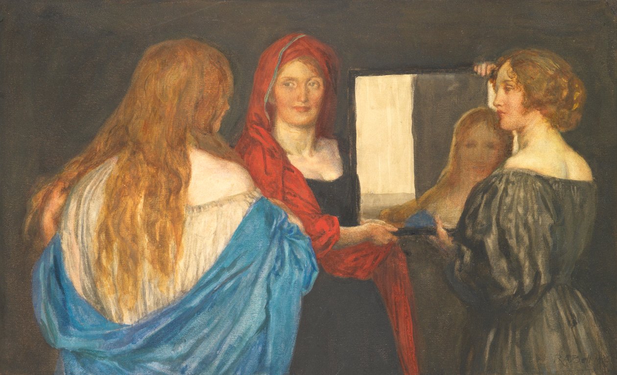 The Toilet, 1905 (wc ombord) av Robert Anning Bell