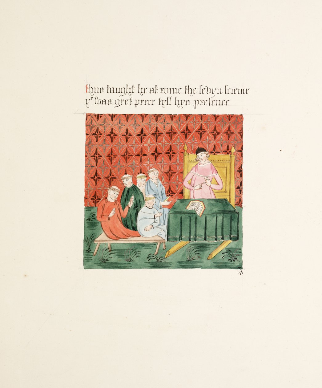 Ms. New Coll 380, f13r. Antikviteterna från Cathedral Church of Saint Mary, Carlisle, ritade av Robert Carlile, 1795 (penna och bläck och wc på papper) av Robert Carlile