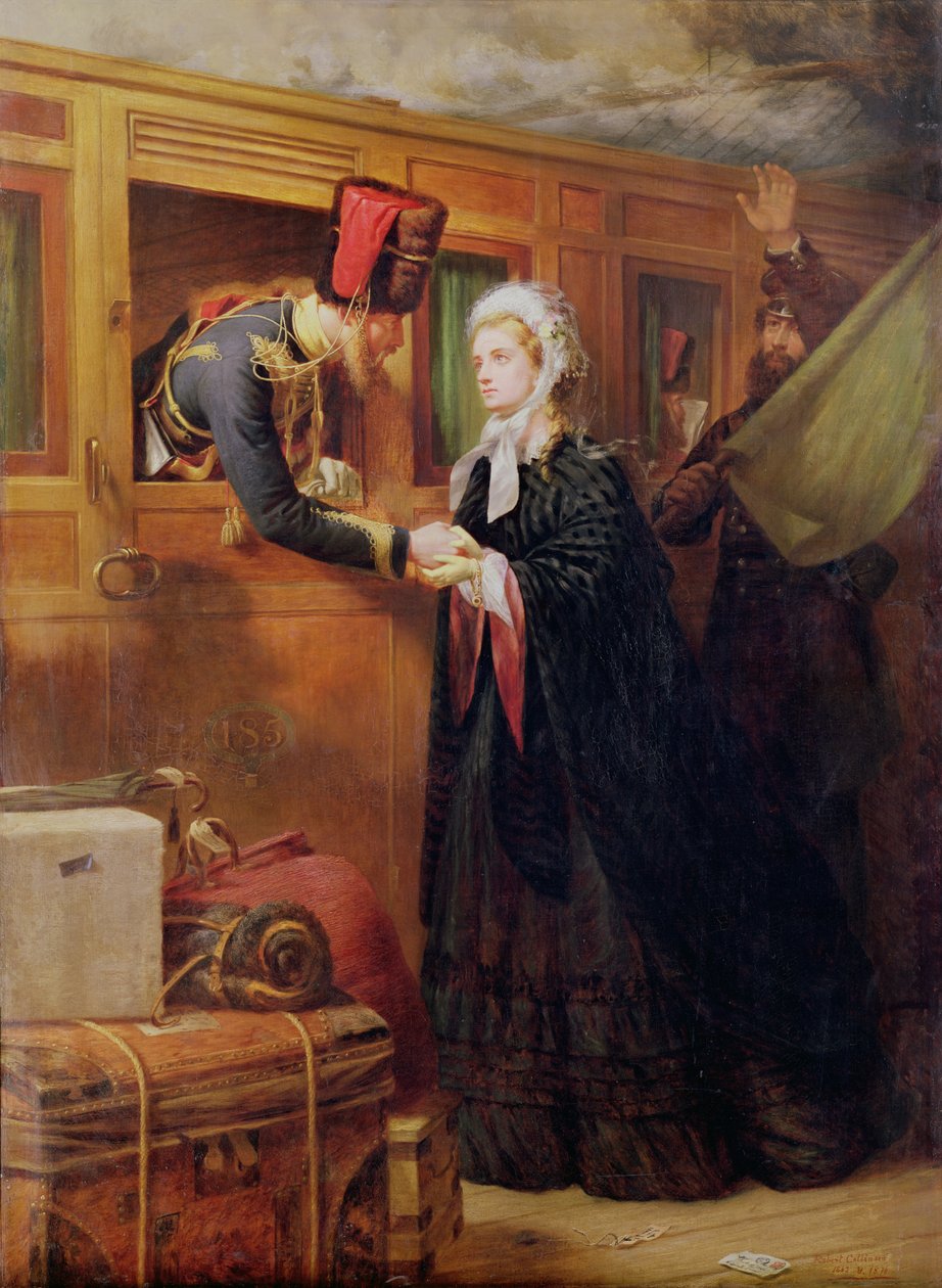 Farväl till den lätta brigaden, 1885 av Robert Collinson