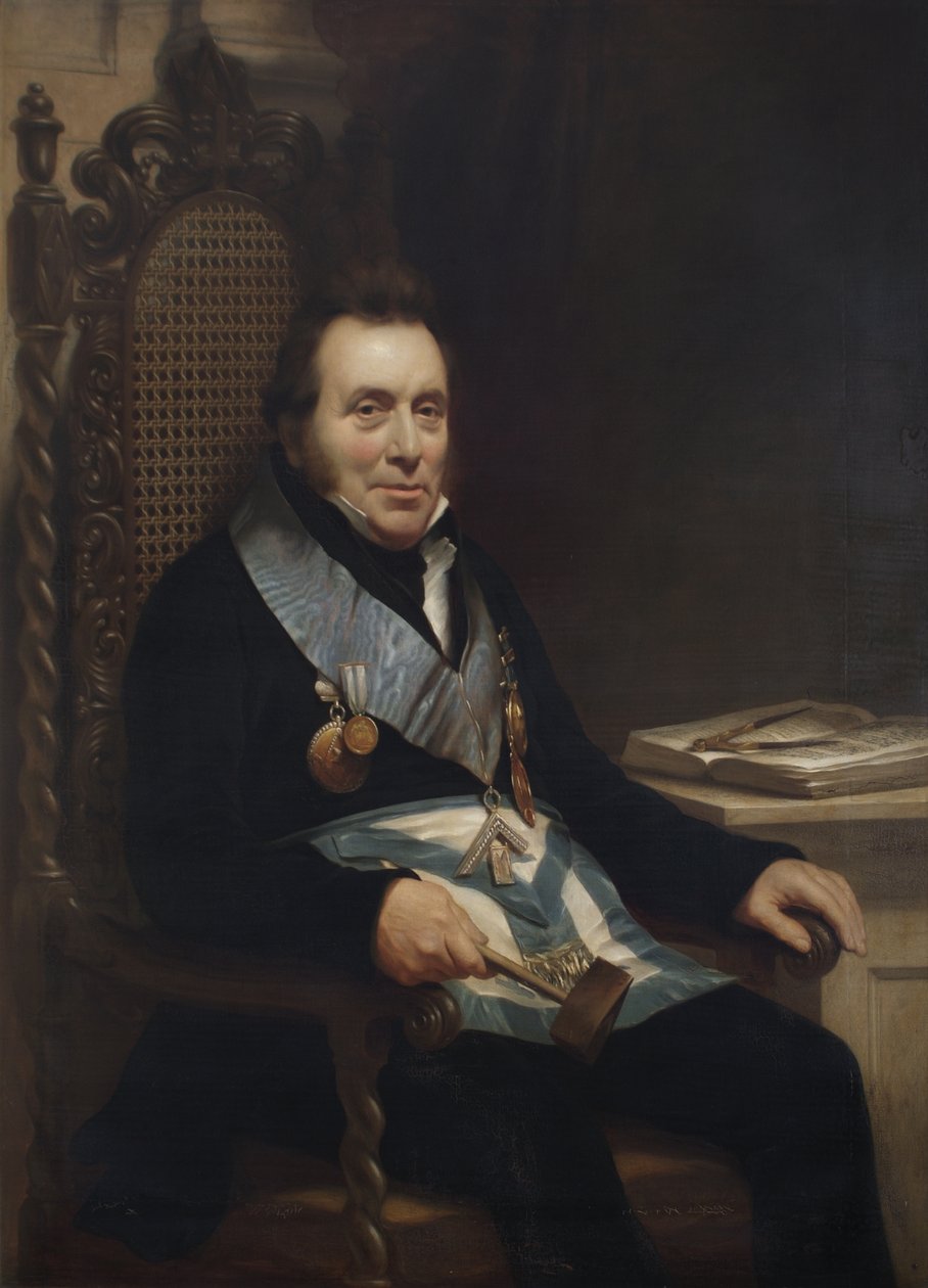 Peter Thompson, ca 1840 av Robert Frain
