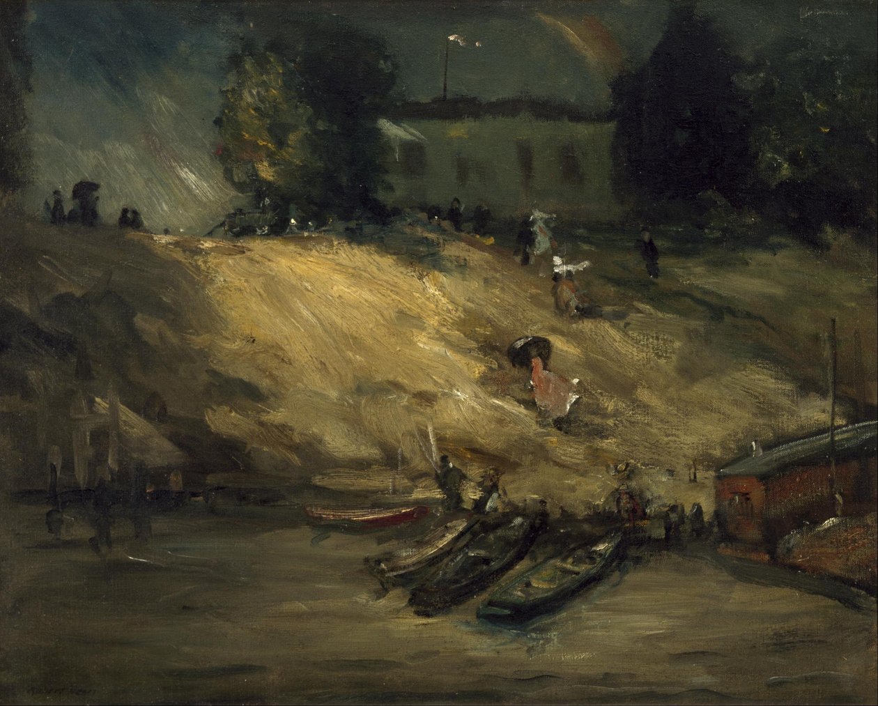 Plötslig dusch av Robert Cozad Henri