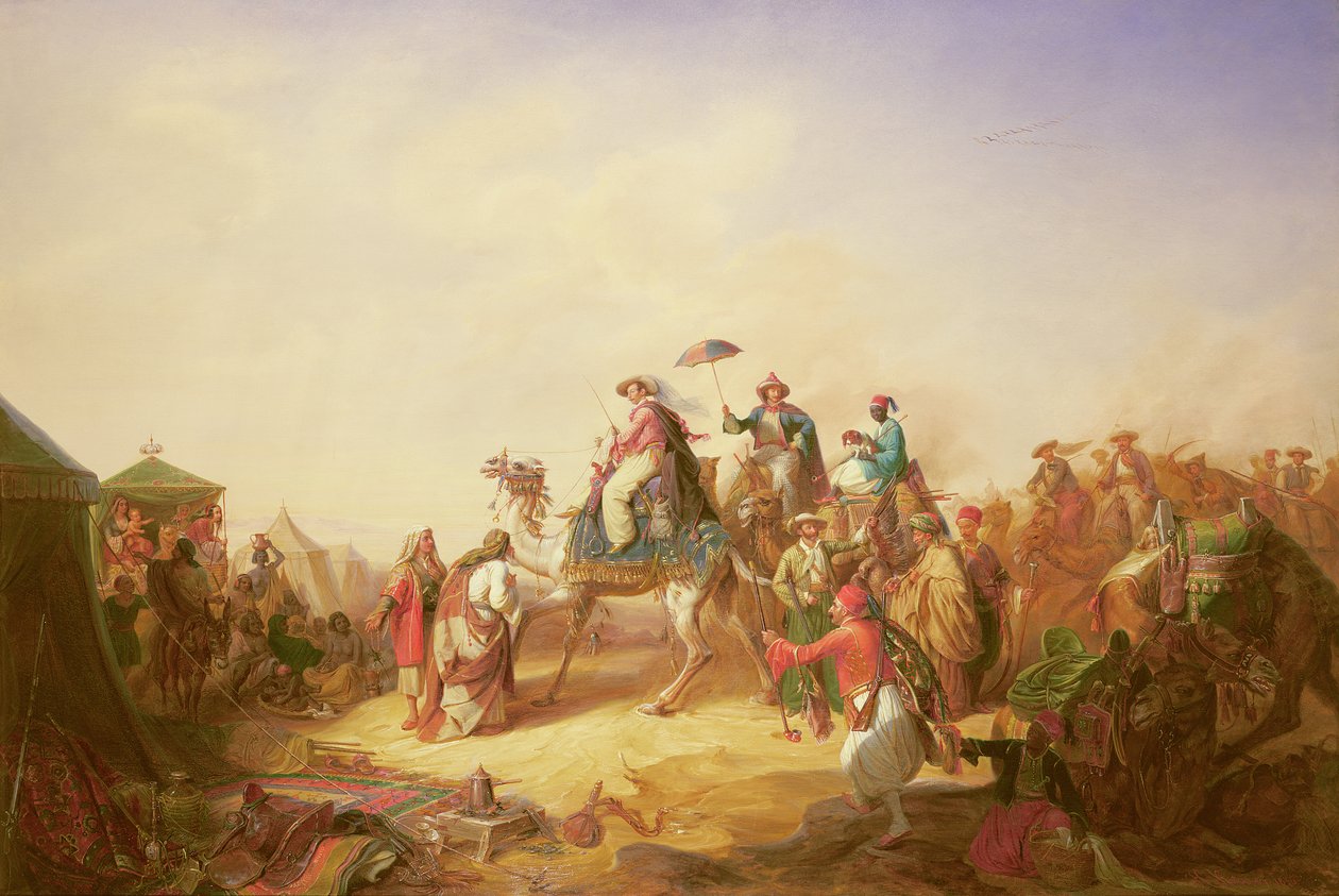 Hertig Ernest av Saxe Coburg Gothas turné till Egypten av Robert Kretzchmar