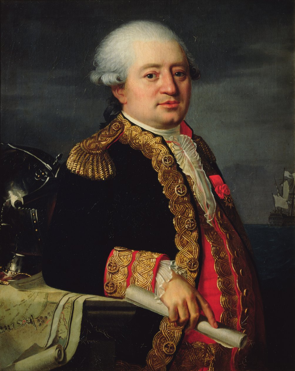 Picha ya Comte de La Couldre de La Bretonniere swed av Robert Lefevre