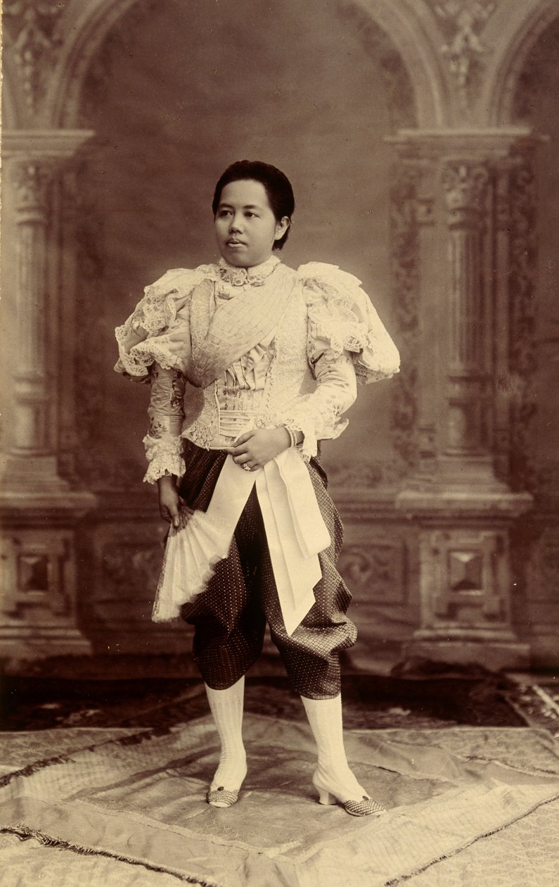 Drottning Saovabha Bongsri, 1890 av Robert Lenz