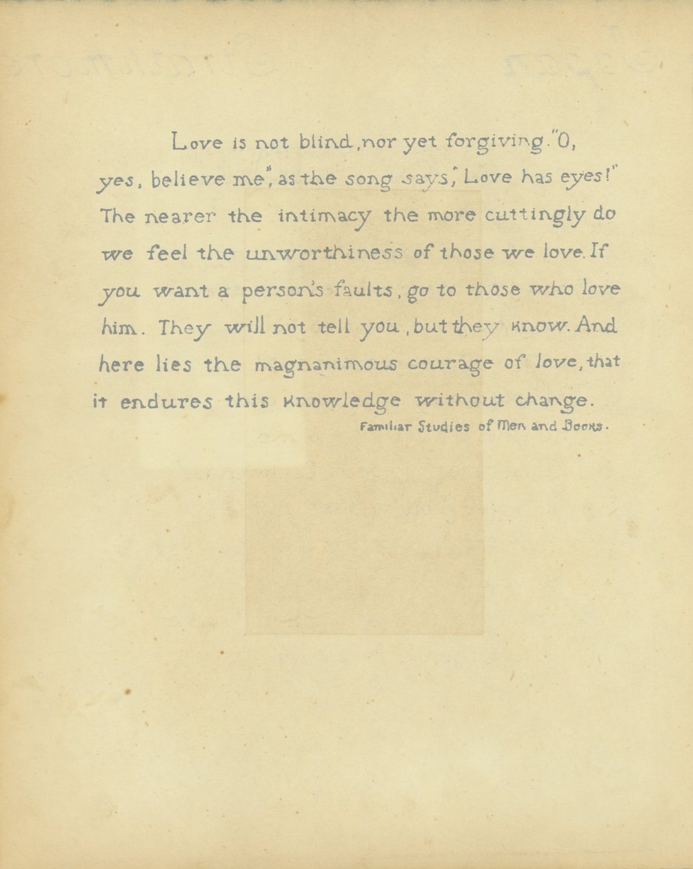 Quote by Robert Louis Stevenson from Familiar Studies of Men and Books av Robert Louis Stevenson