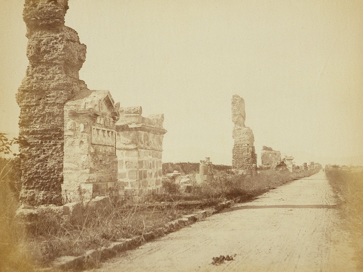 Utsikt över Via Appia Antica av Robert MacPherson