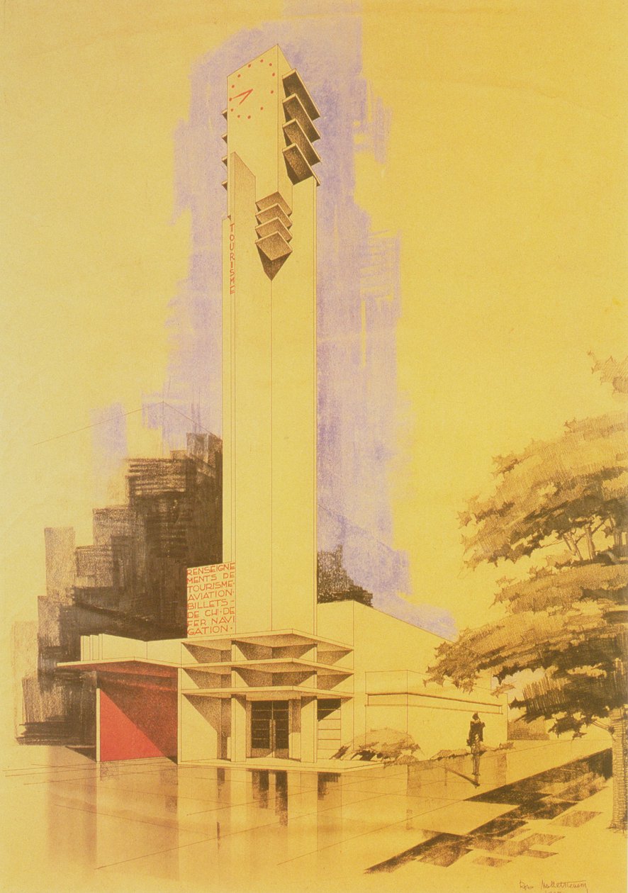 Informations- och turismpaviljongen, 1925 av Robert Mallet Stevens