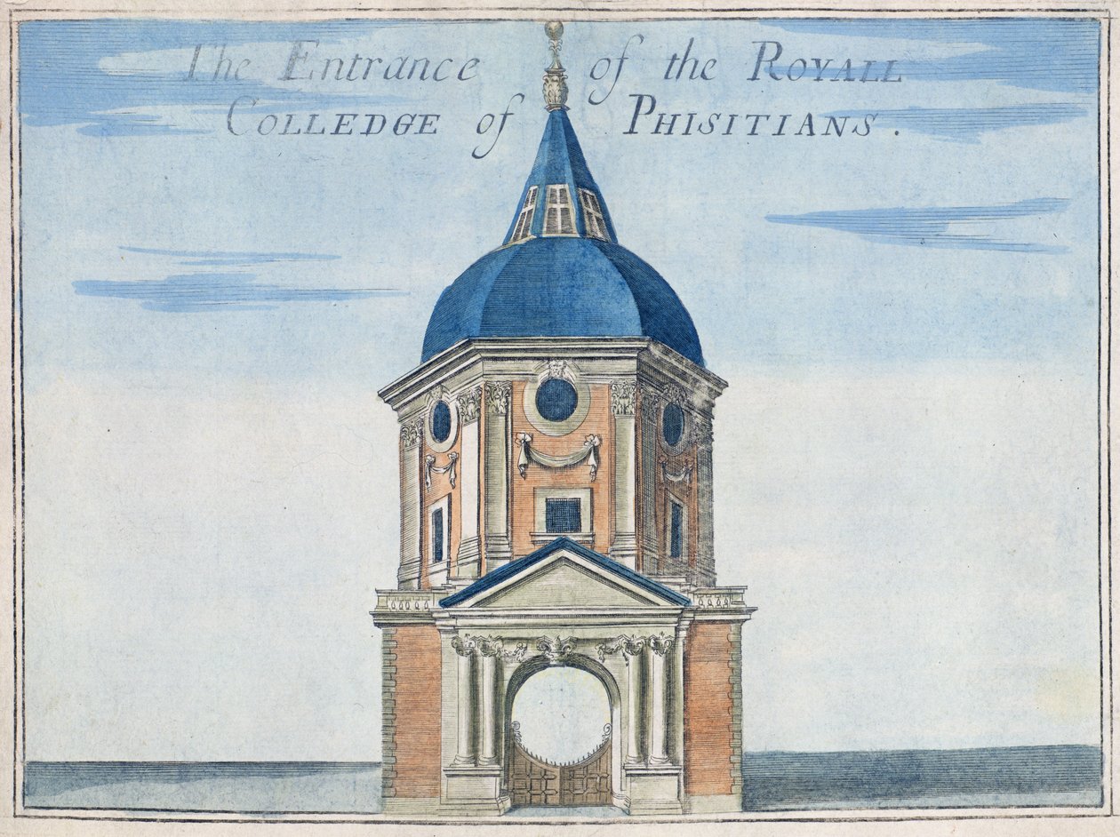 Entrén till Royal College of Physicians, från 