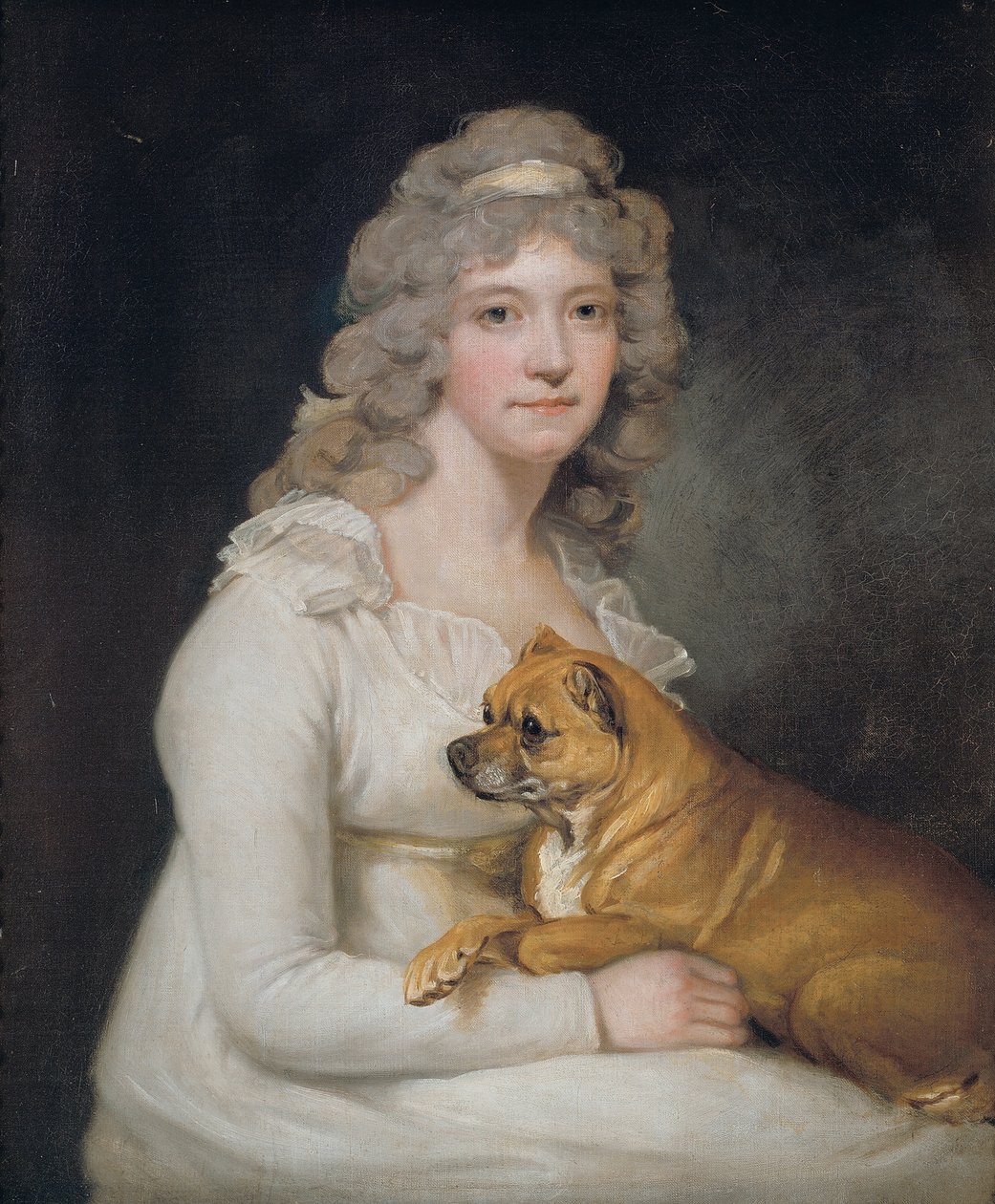 Mrs George Morland av Robert Antoine Muller