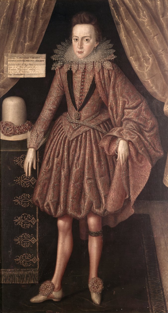 Charles I som prins av Wales, c.1612-13 av Robert Peake