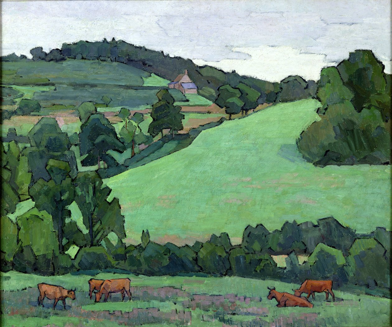 Över Bolham Water av Robert Polhill Bevan