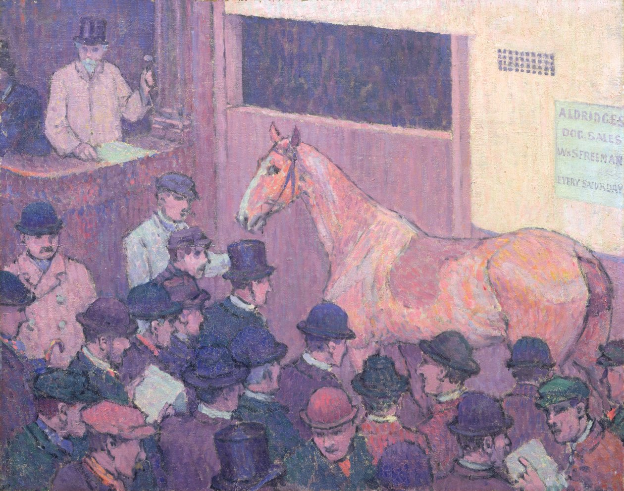 Tyst med alla vägbesvär, c.1912 av Robert Polhill Bevan