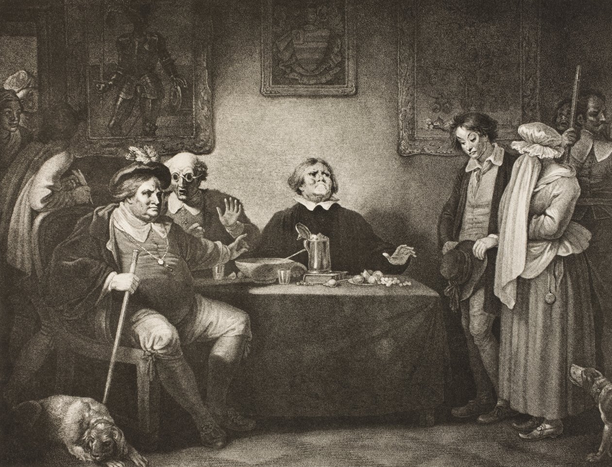 The Seven Ages of Man, Fifth Age, Act II, Scene VII, från 