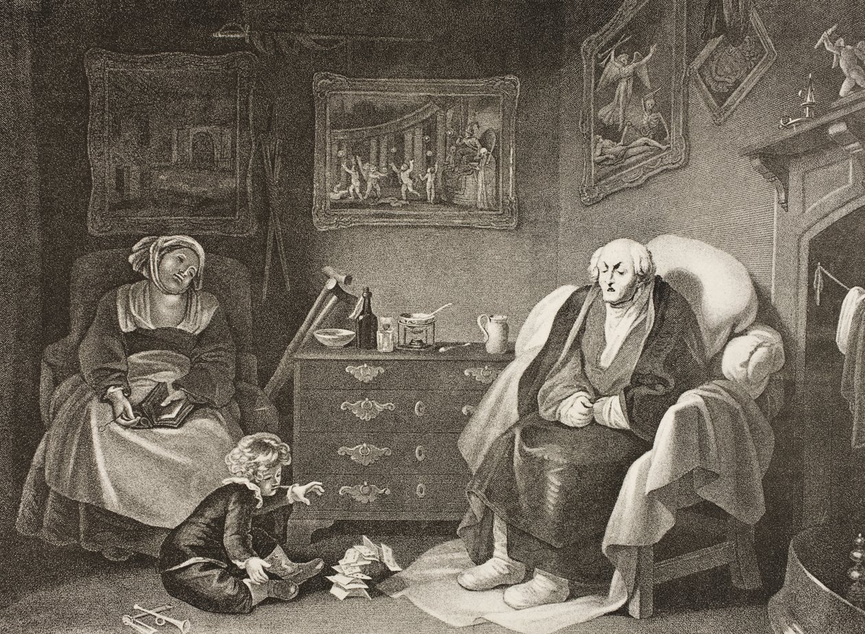 The Seven Ages of Man, Seventh Age, Act II, Scene VII, från 