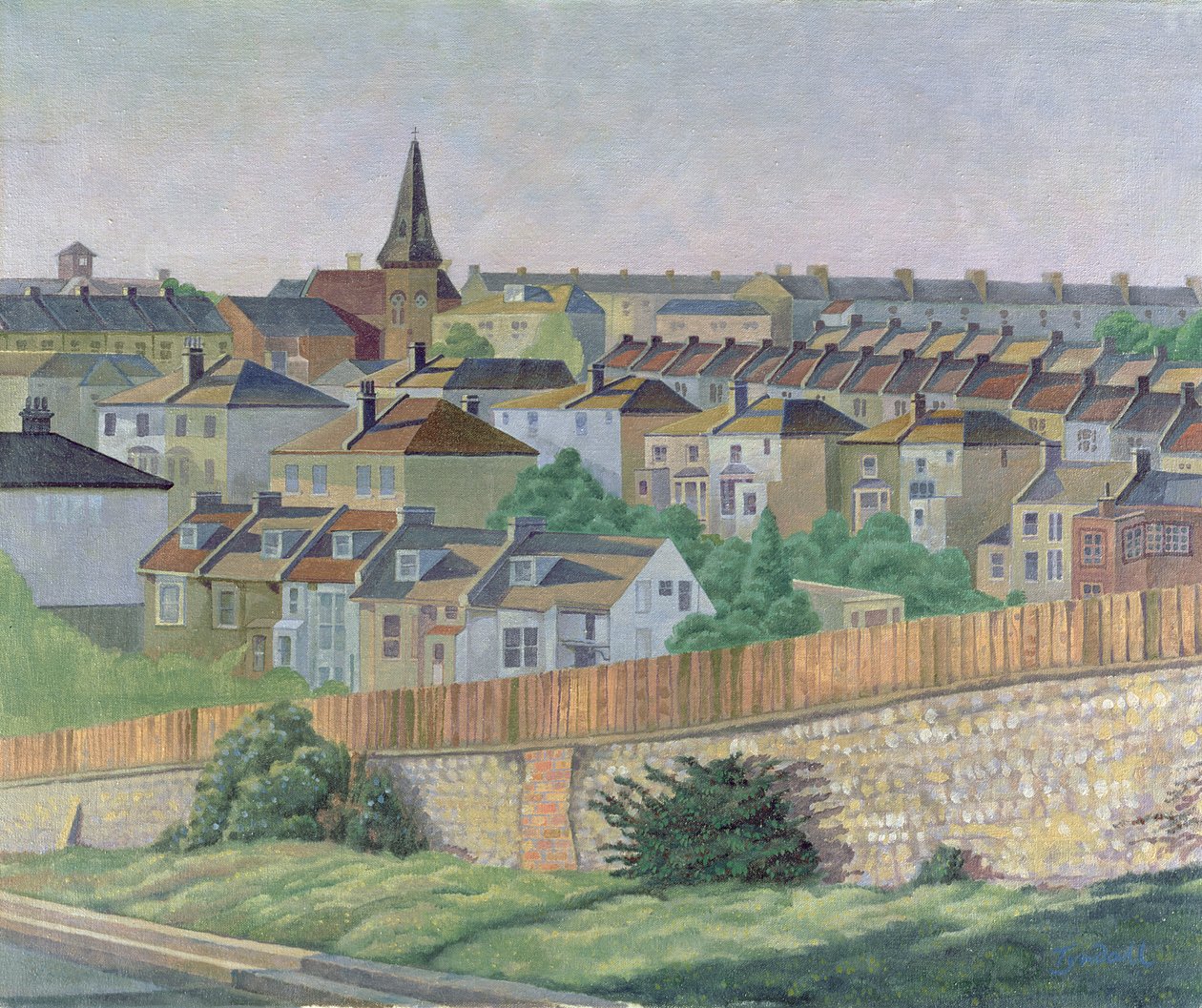 Vy över St. Lukes, Brighton av Robert Tyndall