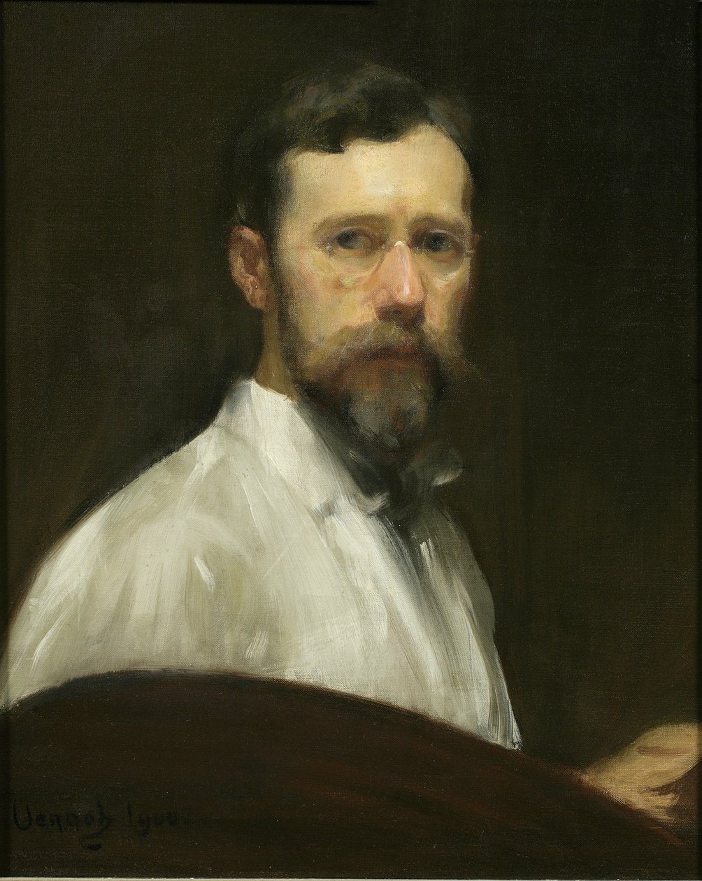 Självporträtt, 1900 av Robert William Vonnoh