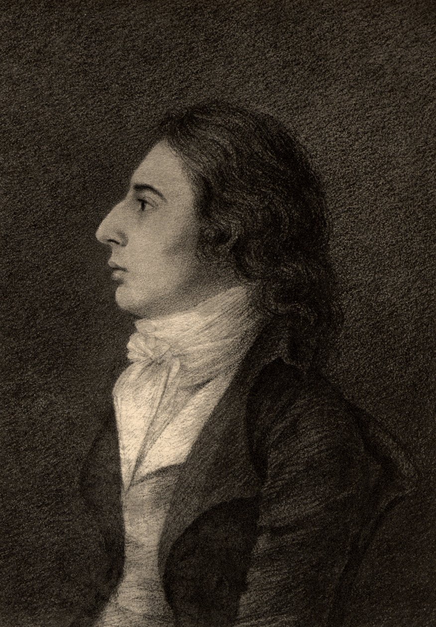 Robert Southey (1774-1843) engelsk poet från den romantiska skolan, född i Bristol av Robert (after) Hancock